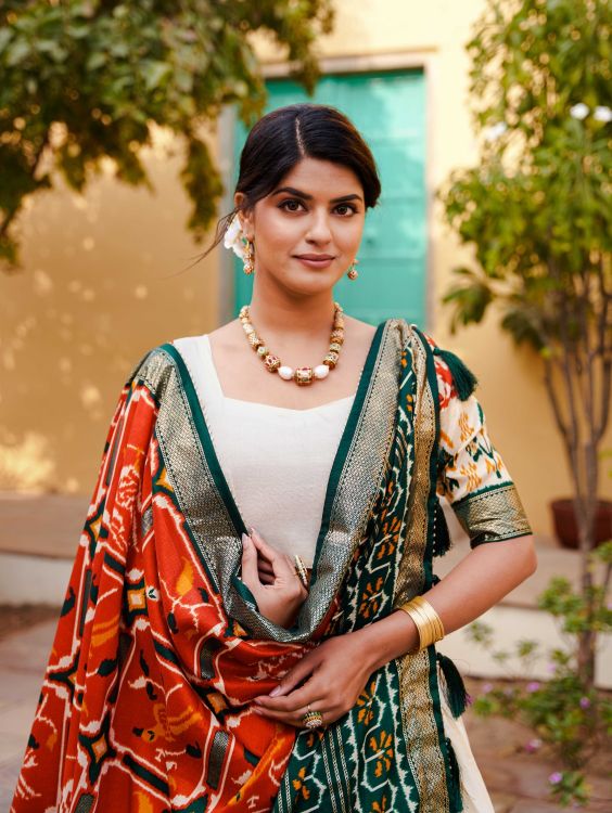 Picture of Taking Silk Lehenga Choli