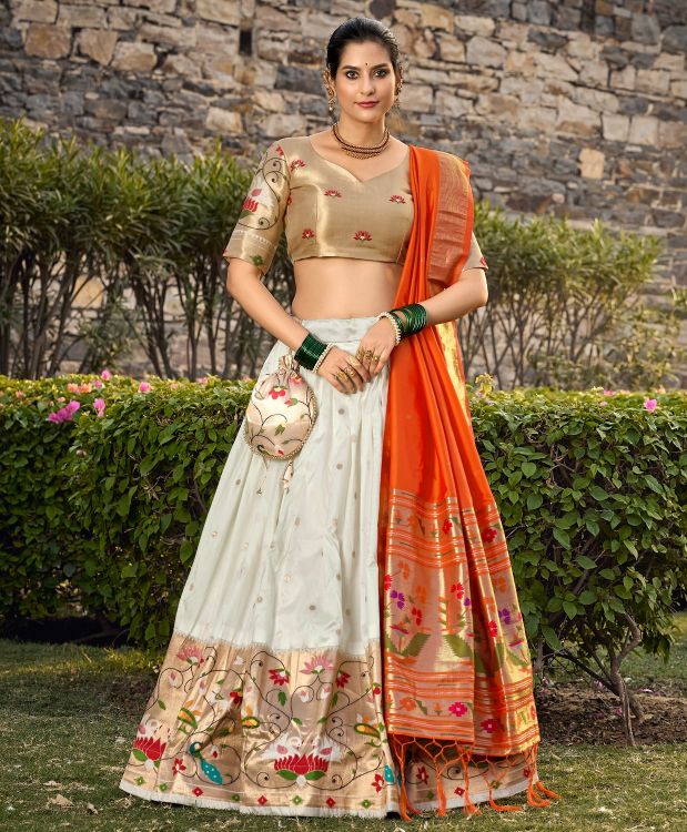 Picture of Pleasing Silk Lehenga Choli