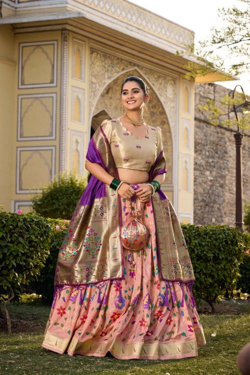Picture of Superb Silk Lehenga Choli
