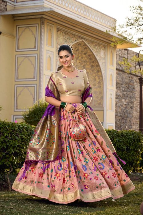 Picture of Superb Silk Lehenga Choli