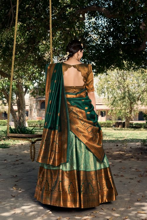 Picture of Beautiful Silk Lehenga Choli
