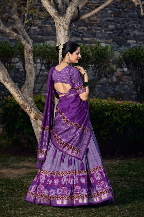 Picture of Stunning Silk Lehenga Choli