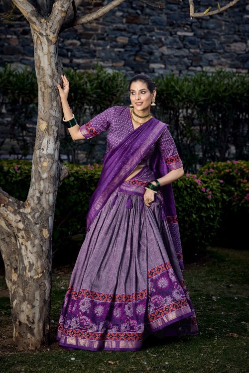 Picture of Stunning Silk Lehenga Choli