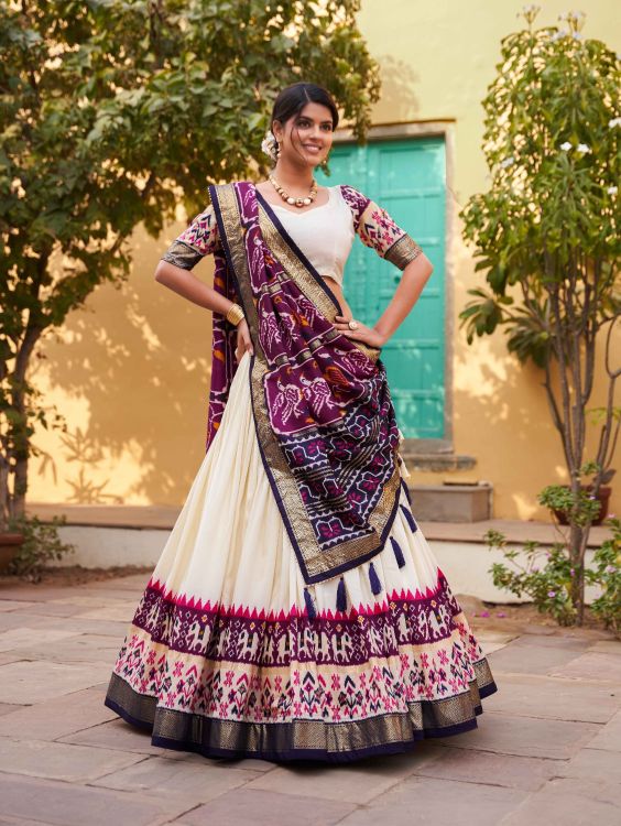 Picture of Graceful Silk Lehenga Choli