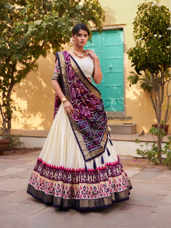 Picture of Graceful Silk Lehenga Choli