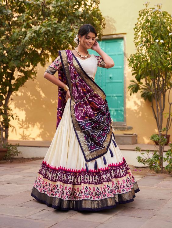 Picture of Graceful Silk Lehenga Choli