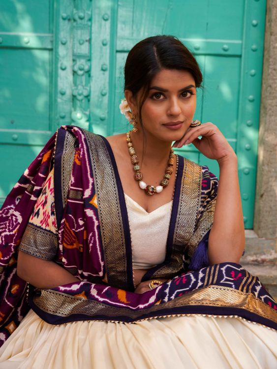 Picture of Graceful Silk Lehenga Choli