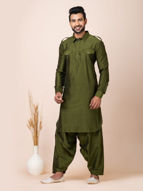 Picture of Fine Ps Viscose Kurta Pajama