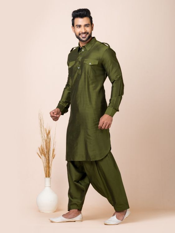 Picture of Fine Ps Viscose Kurta Pajama