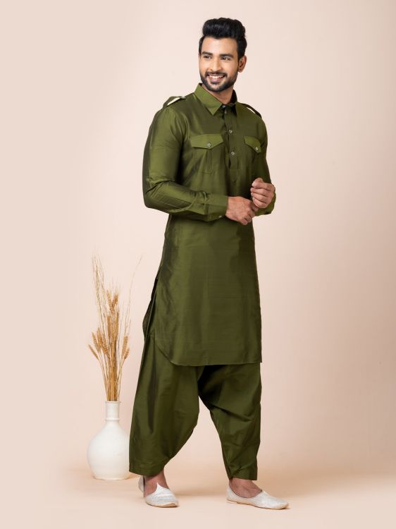 Picture of Fine Ps Viscose Kurta Pajama