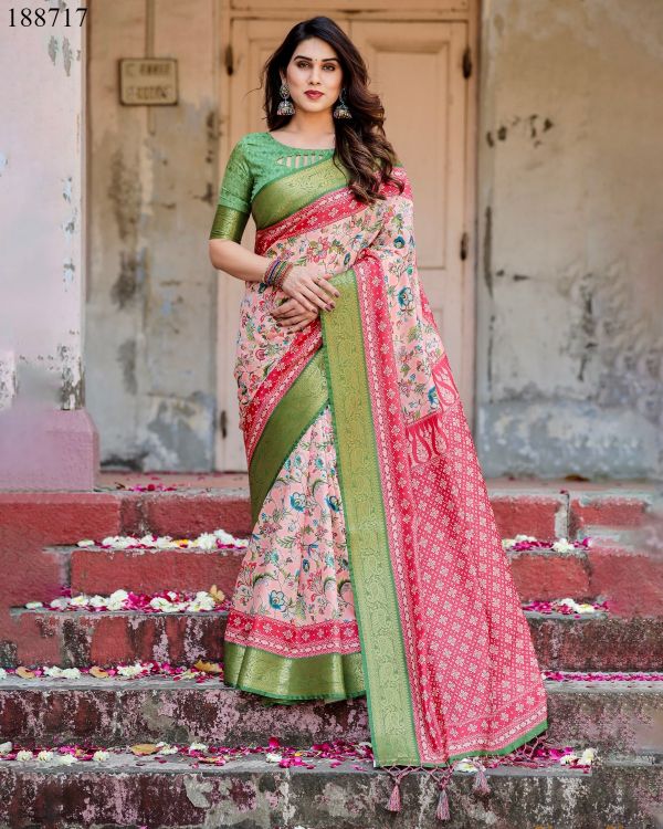 Picture of Pretty Rt9669 Wholesale Saree