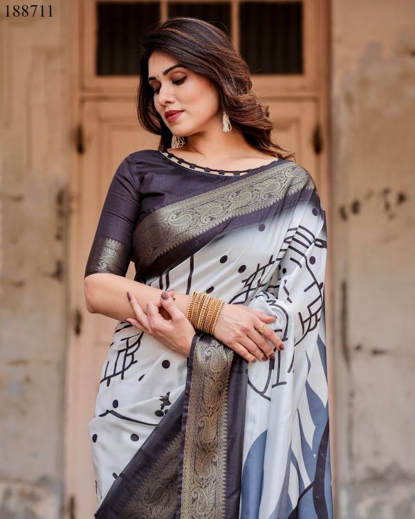 Picture of Pretty Rt9669 Wholesale Saree