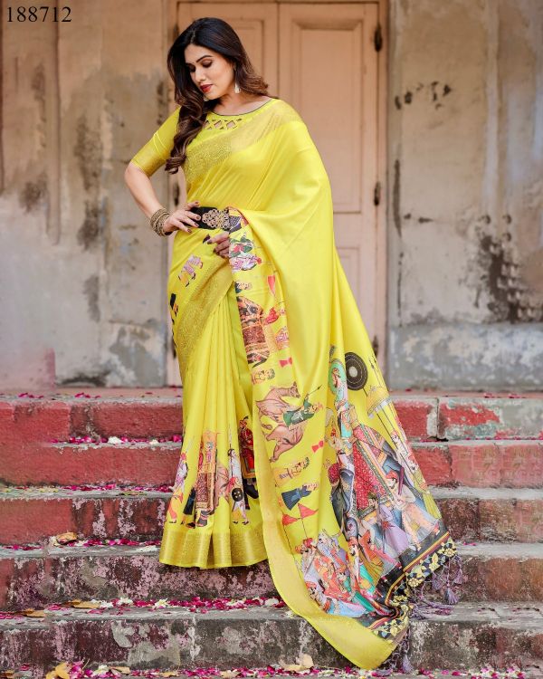 Picture of Pretty Rt9669 Wholesale Saree
