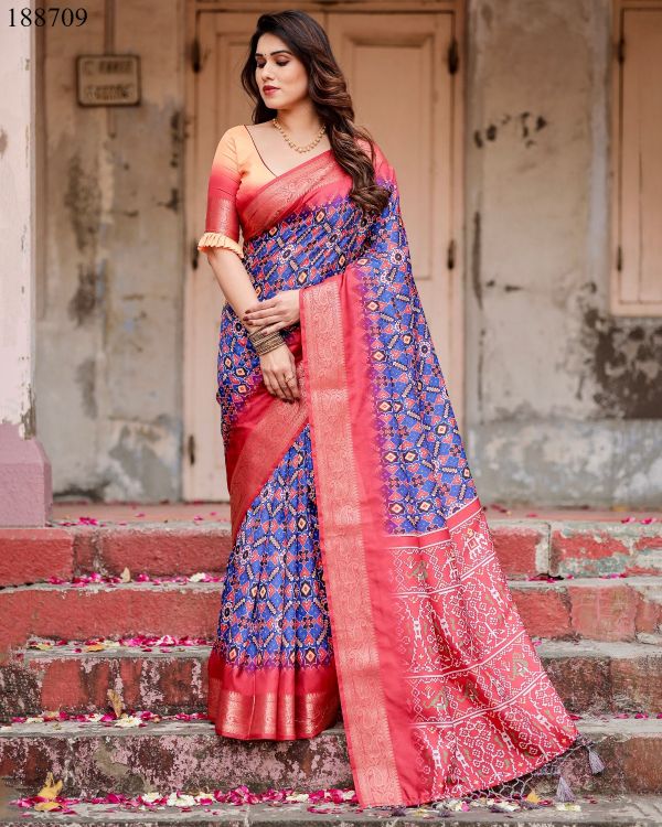 Picture of Pretty Rt9669 Wholesale Saree