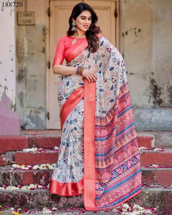 Picture of Pretty Rt9669 Wholesale Saree