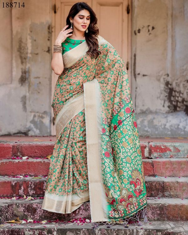 Picture of Pretty Rt9669 Wholesale Saree