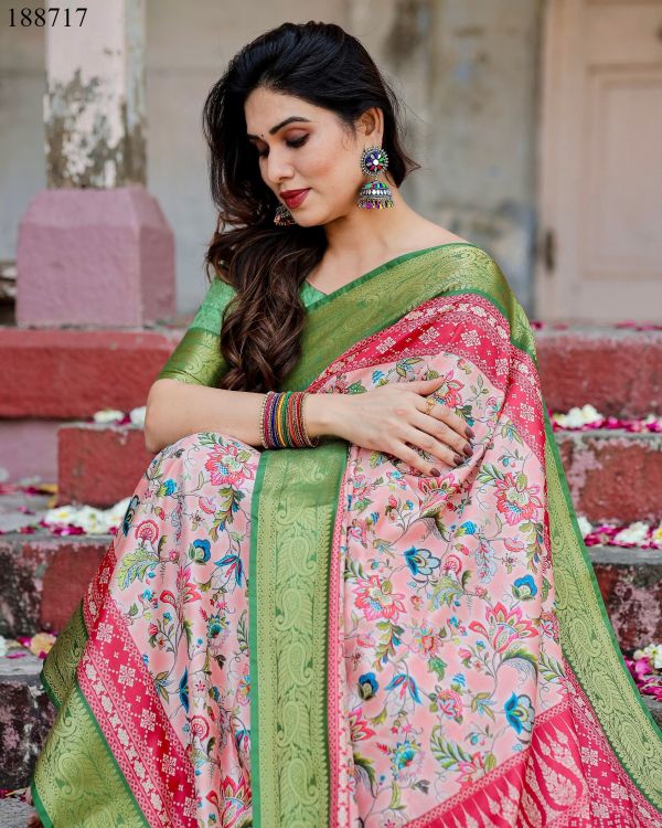 Picture of Pretty Rt9669 Wholesale Saree