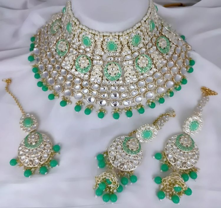 Picture of Marvelous Alloy Spring Green Necklace