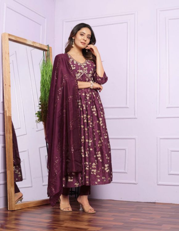 Picture of Premium Designer Trendy Nyara Cut Readymade Suit