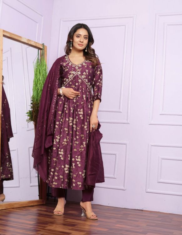 Picture of Premium Designer Trendy Nyara Cut Readymade Suit