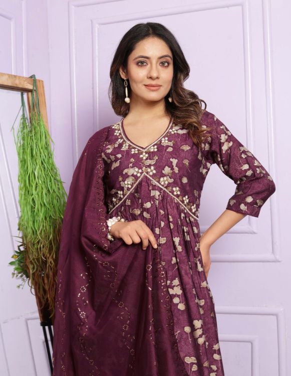 Picture of Premium Designer Trendy Nyara Cut Readymade Suit