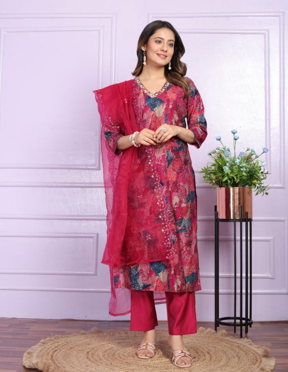 Picture of Elegant Modal Silk Readymade Suits