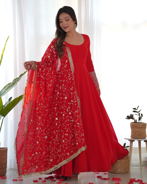 Picture of Premium Festive Wear Readymade Anarkali Suit