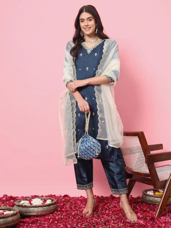 Picture of  Premium Designer Function Wear Special Readymade Salwar Suit