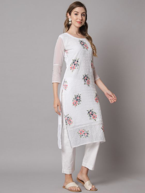 Picture of Trendy Classy Casual Wear Georgette Kurti