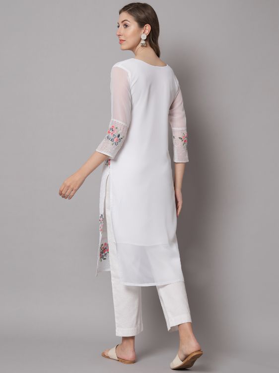Picture of Trendy Classy Casual Wear Georgette Kurti