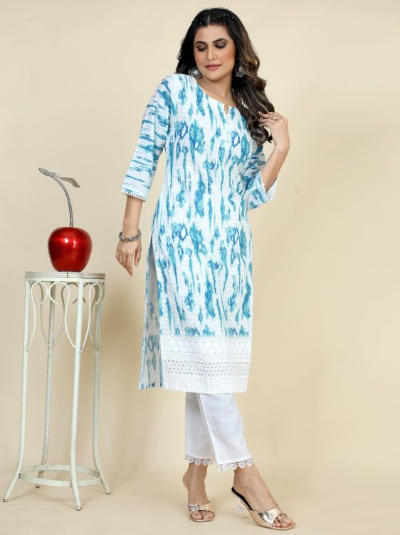 Picture of Bewitching Georgette Multi Readymade Kurti