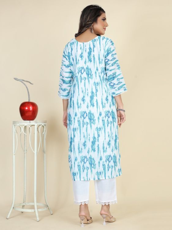 Picture of Bewitching Georgette Multi Readymade Kurti