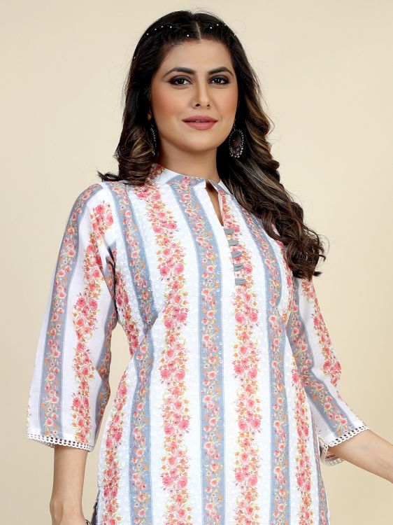 Picture of Classy Georgette Multi Readymade Kurti