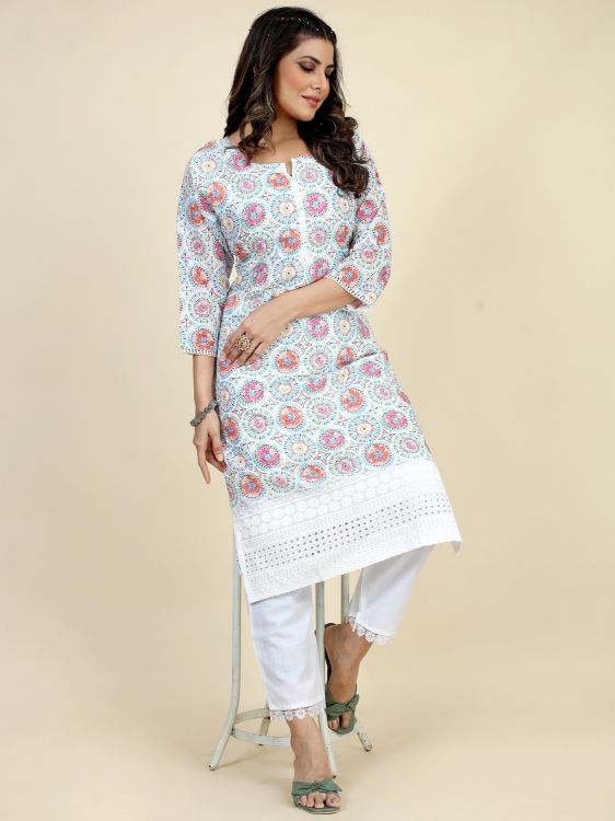 Picture of Taking Georgette Multi Readymade Kurti