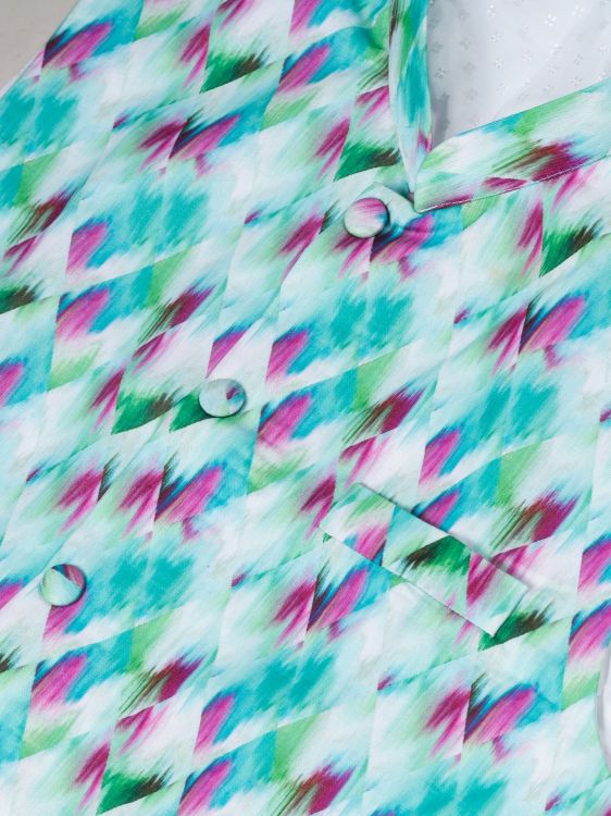 Picture of Ideal Cotton Multi Kurta Pajama With Jacket