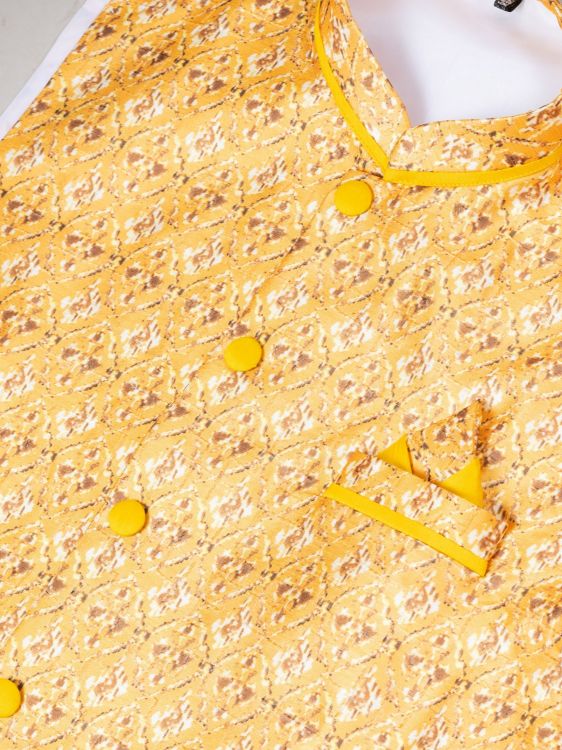 Picture of Sightly Silk Multi Kurta Pajama With Jacket