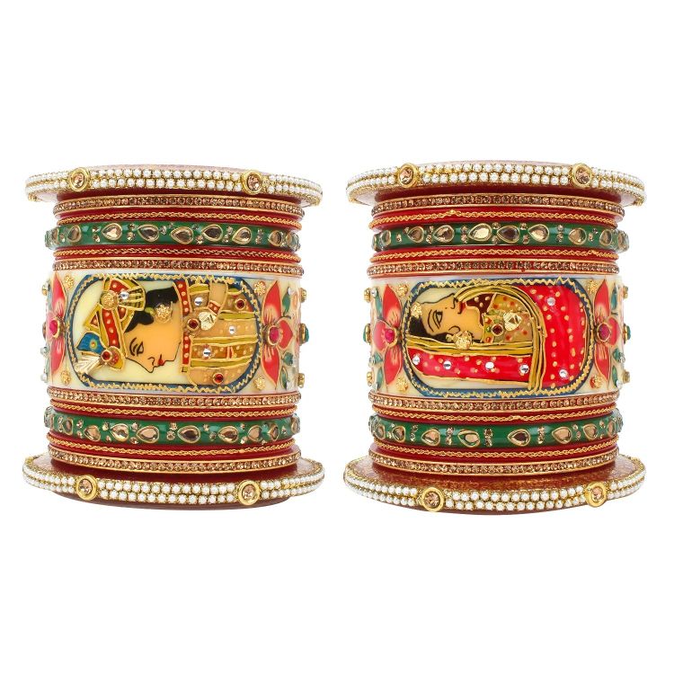 Picture of Traditional Rajasthani Bridal Chura