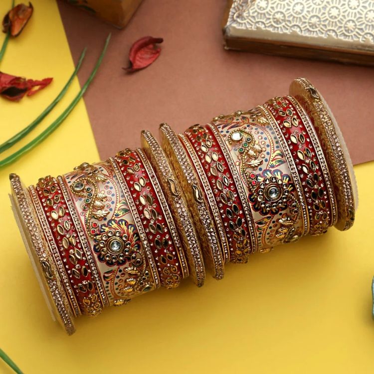 Picture of Marvelous Alloy Multi Bangle & Set