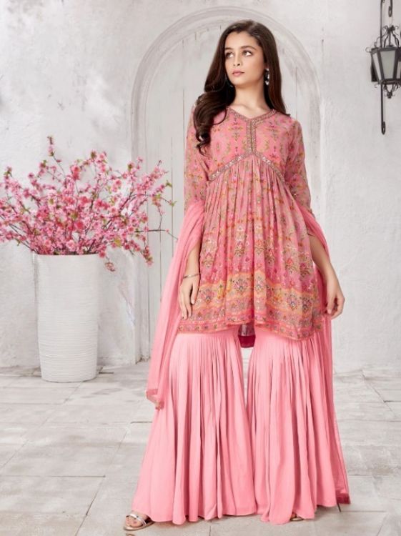 Picture of Lovely Muslin Multi Readymade Suits