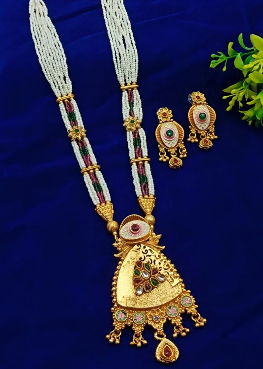 Picture of Enticing Alloy Multi Long Necklace Set
