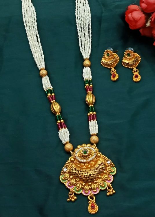Picture of Classy Alloy Multi Long Necklace Set
