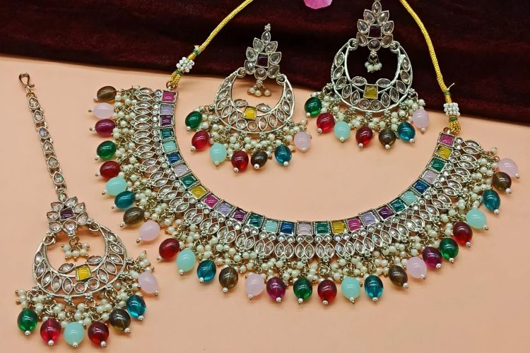 Picture of Statuesque Alloy Multi Necklace