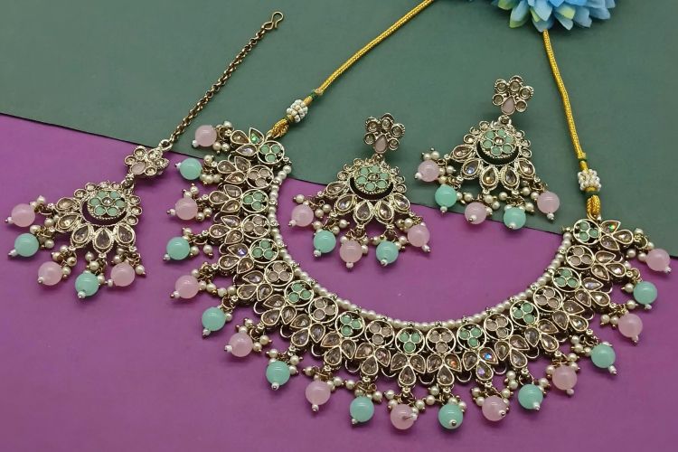 Picture of Admirable Alloy Multi Necklace