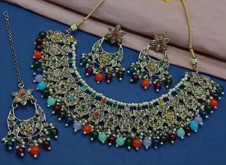 Picture of Sublime Alloy Multi Necklace